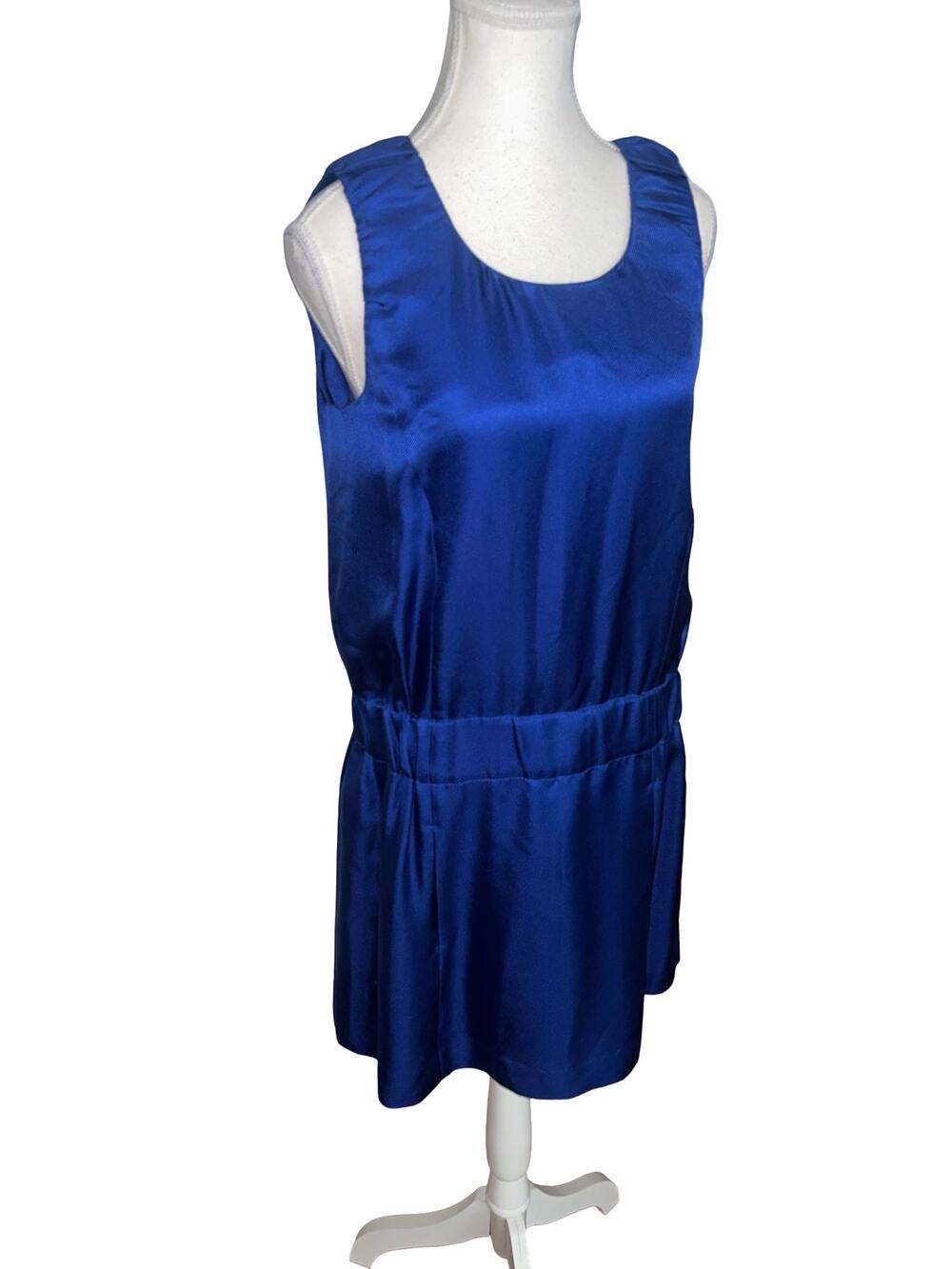 Lavender Label Vera Wang Silk Jewel‑Tone Dress